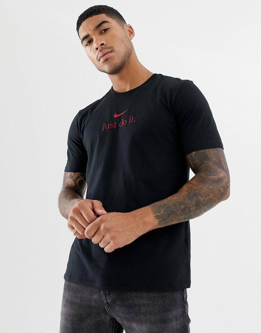 nike t shirt red tick
