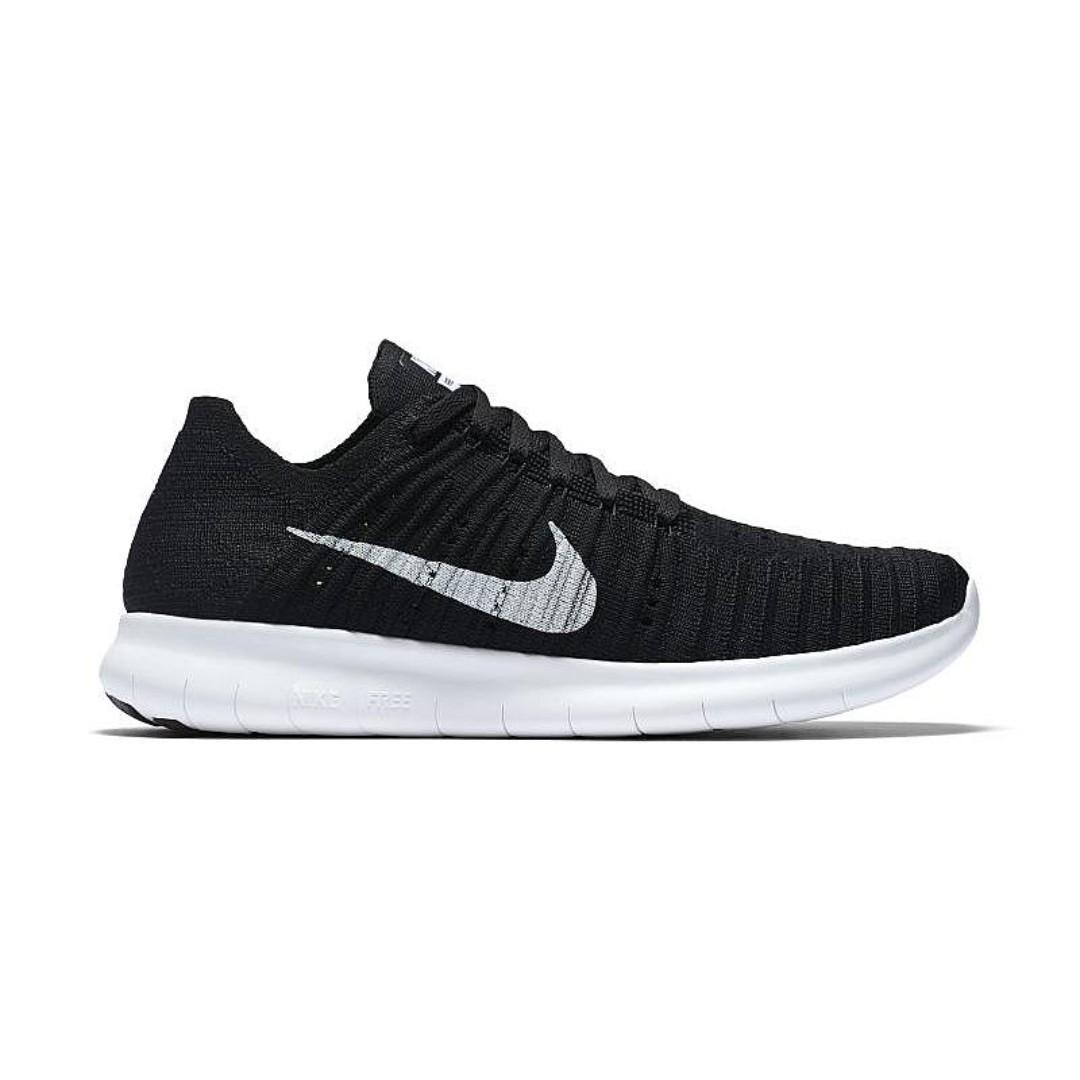 Nike Woman s Free RN Flyknit Black Women s Fashion Footwear Sneakers on Carousell