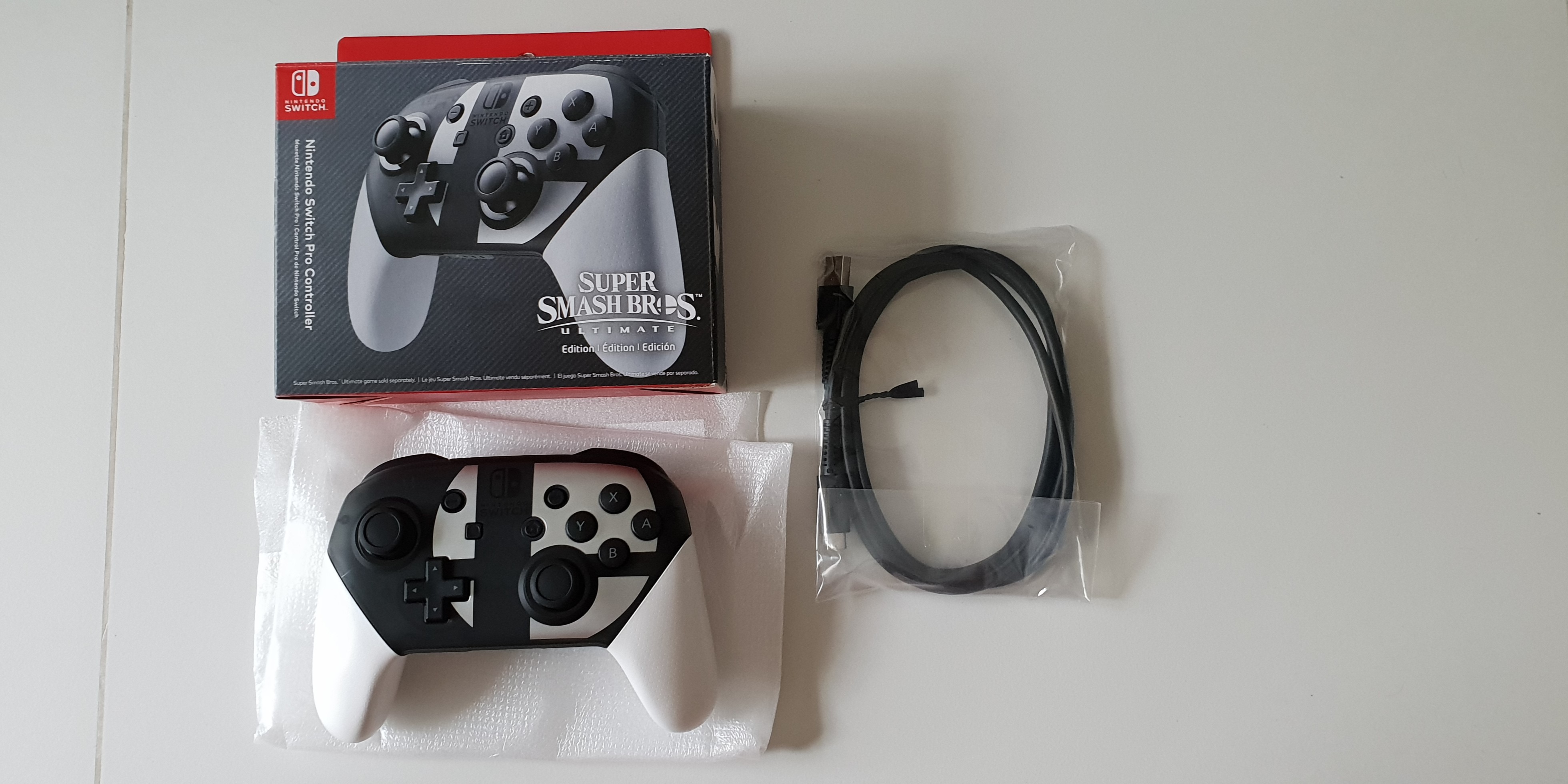 switch pro controller for smash