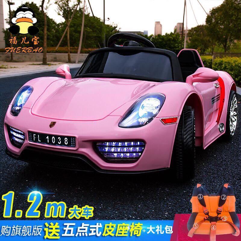 pink porsche toy car