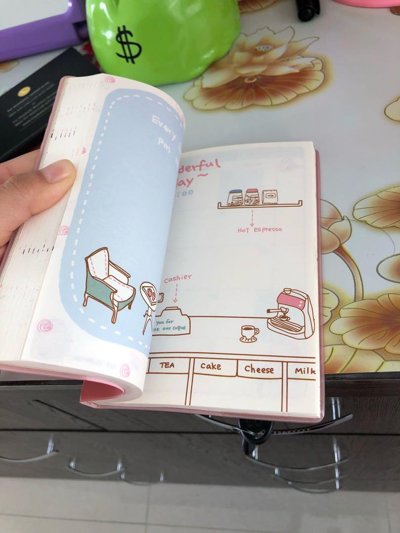 Planner/notebook (Category: Stationery & School Supplies) located in Singapore. Submitted by geraldinechia (Listing ID 209840828, Image 3). Description: never used before but it’s a little old if you don’t mind. giving it away for free! self collection yishun.