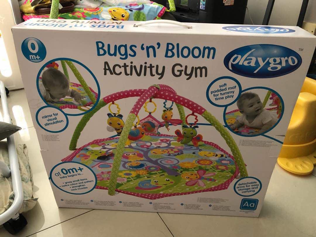 Bugs n bloom activity gym new arrivals