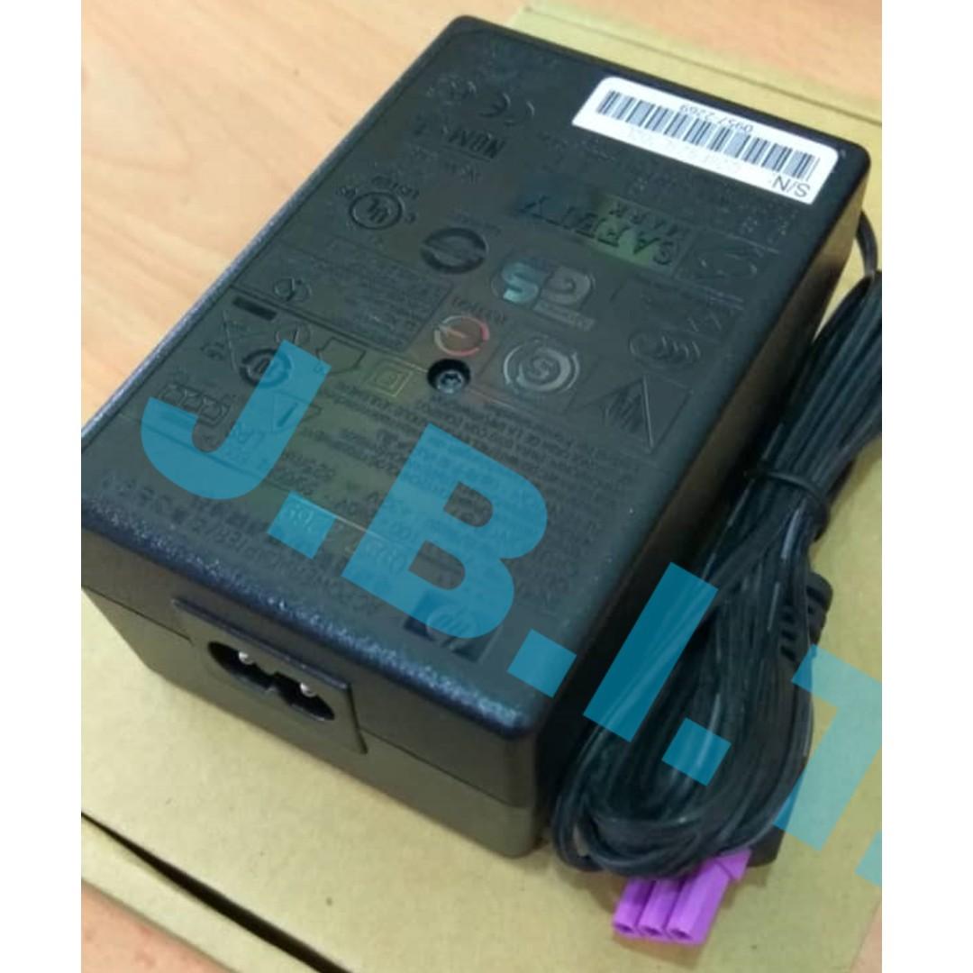 Printer / Power Adapter (Category: Cables & Adaptors) located in Kuala Lumpur. Submitted by jbite (Listing ID 173683849, Image 1). Description: Printer HP 32v 625mAh 3 Pin Purple - NEW OEM Replacement HP Printer Charger / Power Adapter * Free Fused Power Cord Cable * Free Delivery Within West Malaysia * 3 Months Warranty (T & C Applied) Terms & Conditions : - Warranty are strictly not cover for any human-damaged, unauthorized disassembly / modify