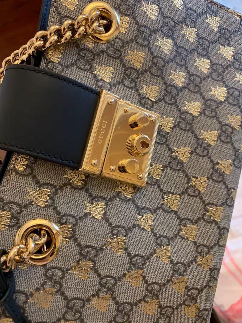 gucci padlock bee star