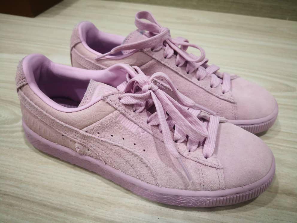 light purple puma shoes