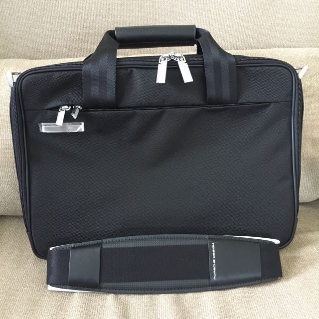 REDUCED!! BN Porsche Design Briefcase Laptop Bag, Men's Fashion, Bags ...