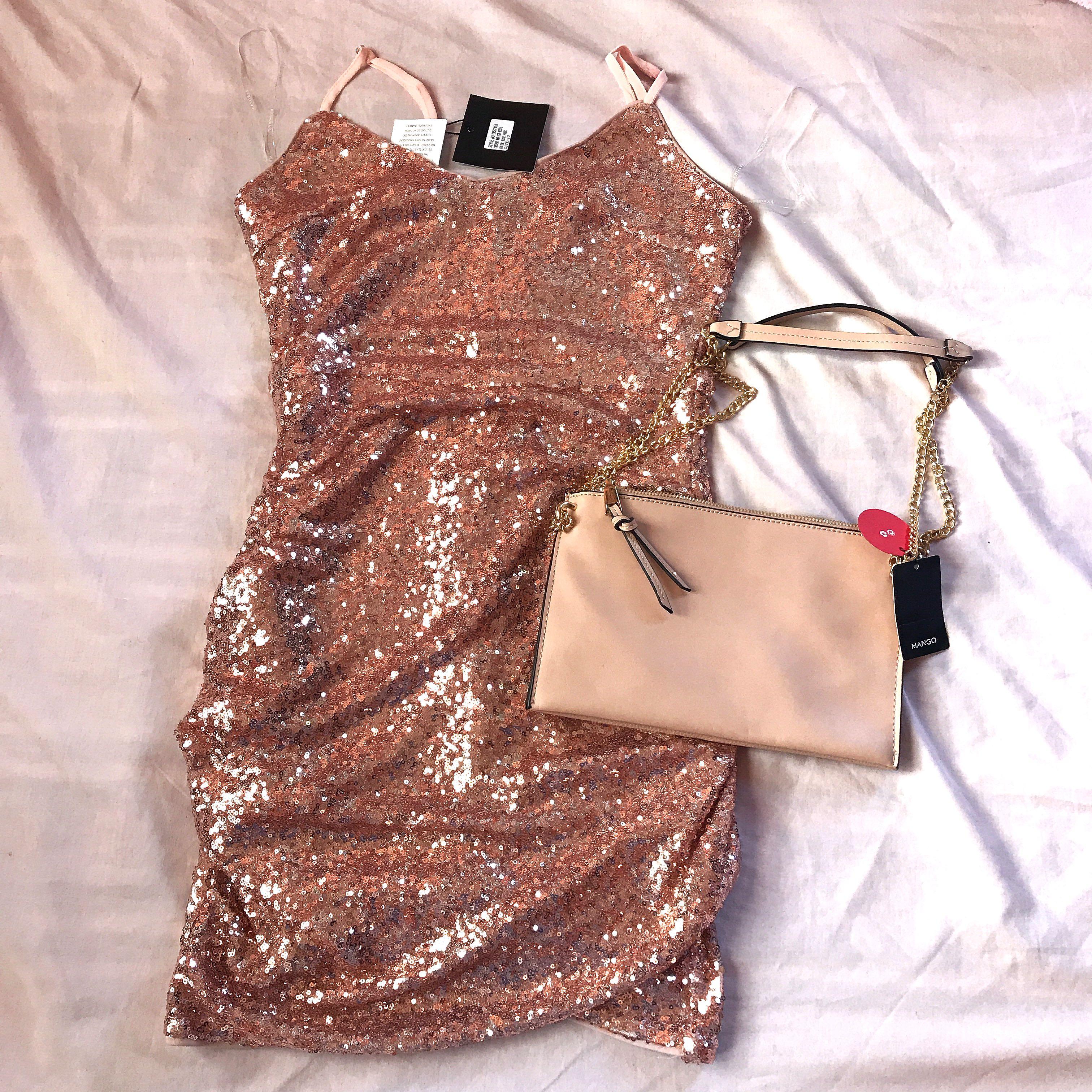 rose gold dress size 12