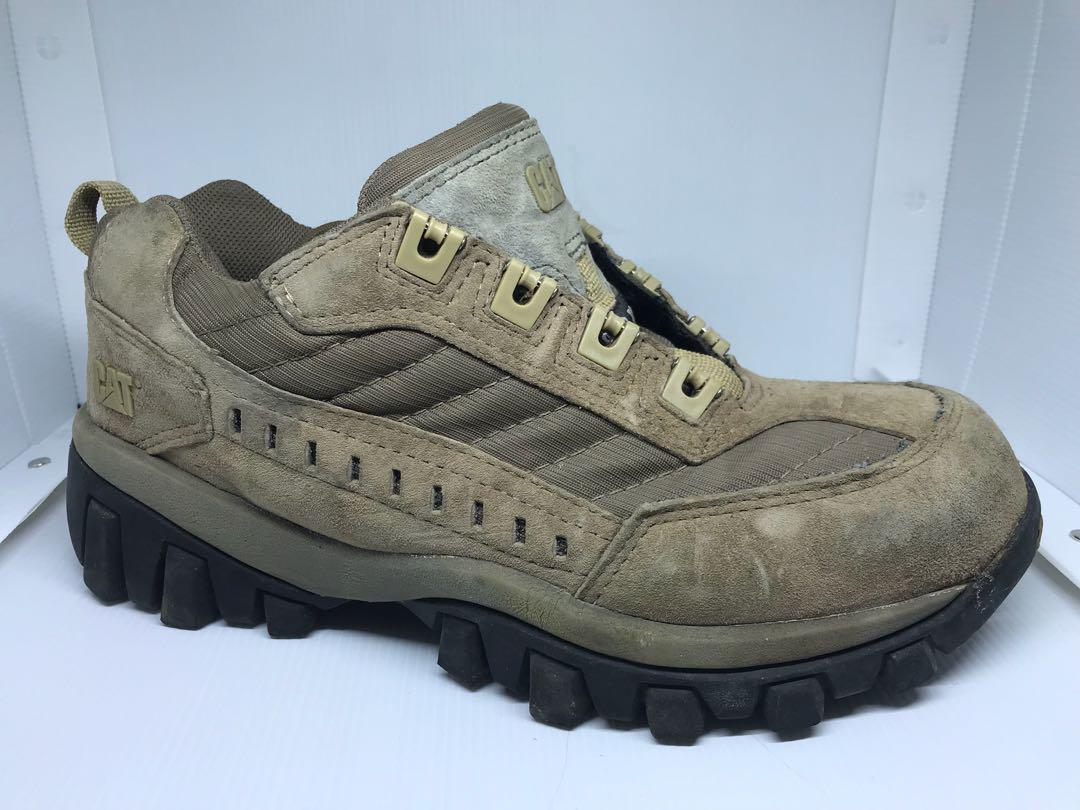Sepatu Safety Caterpillar Original Fesyen Pria Sepatu Sepatu Boot Di Carousell