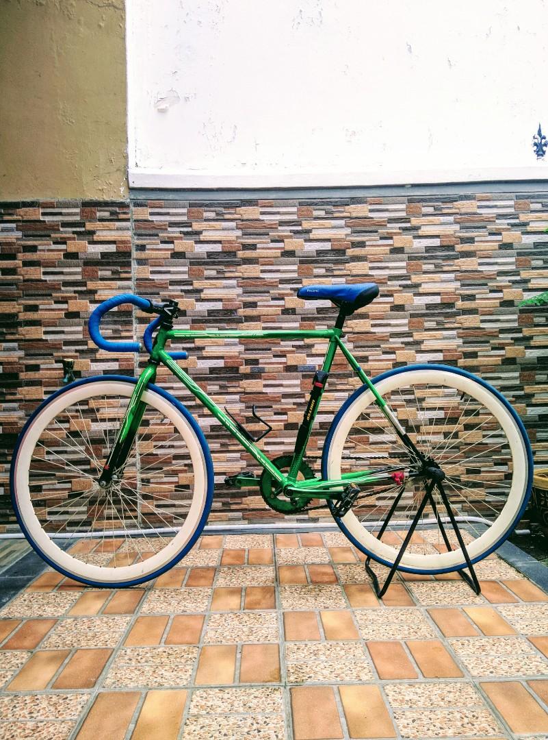 Sepeda Fixie Model Balap Airbrush Bonus