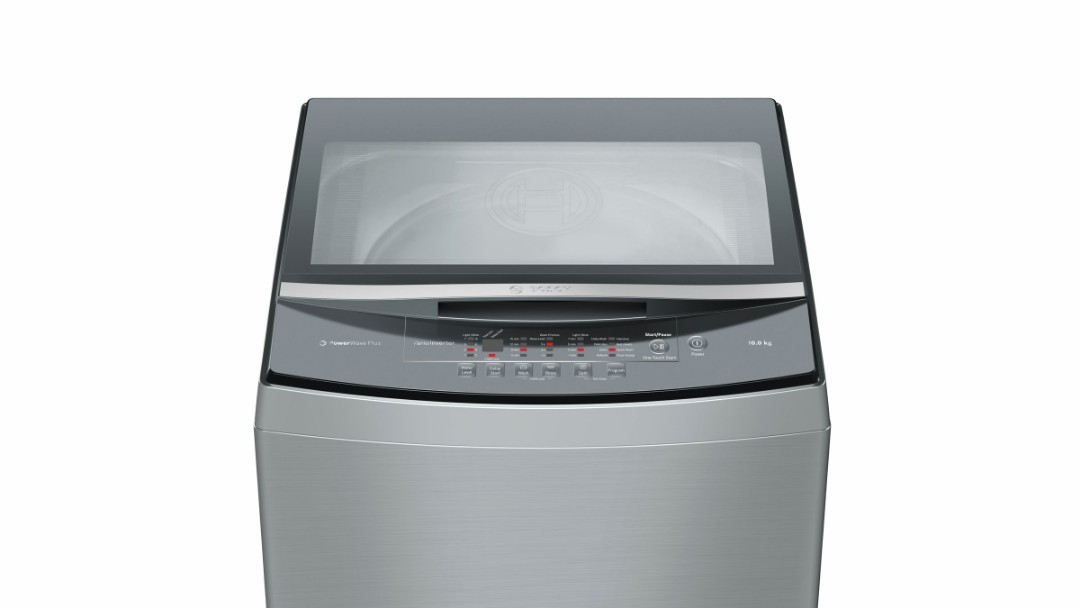 Serie 4Bosch PowerWave Pro 12KG Top Load Washing machine WOA128X0SG
