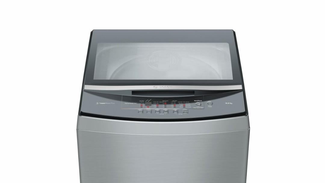 Serie 4bosch Powerwave Pro 12kg Top Load Washing Machine Woa128x0sg Home Appliances Cleaning Laundry On Carousell