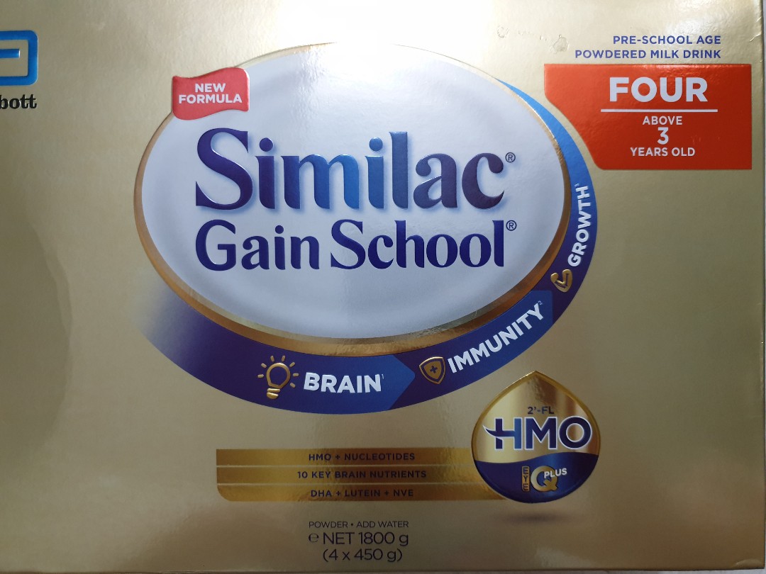 similac for 4 years old