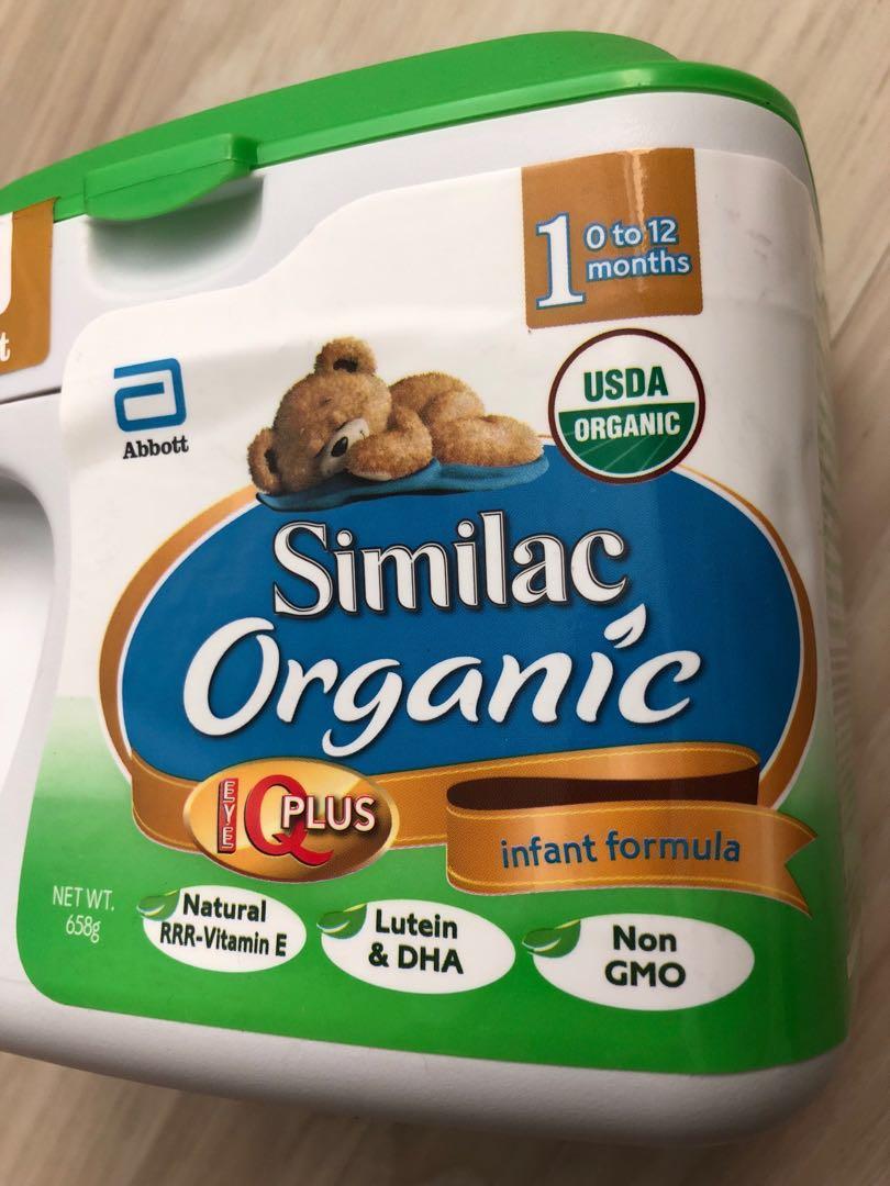 similac organic baby formula