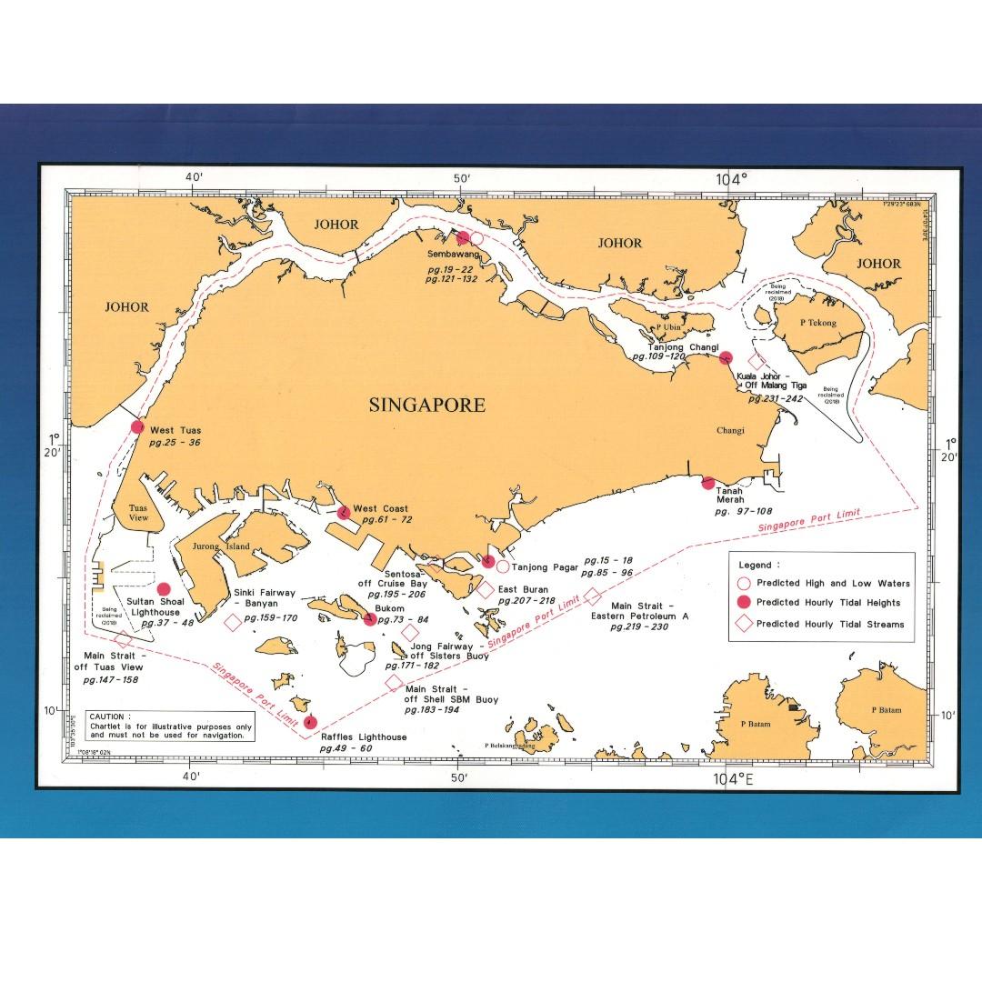 Singapore Marine Tide Tables Mpa 2019 For Fishing And Boating Books Stationery Non Fiction On Carousell In the high tide and low tide chart, we can. singapore marine tide tables mpa 2019 for fishing and boating