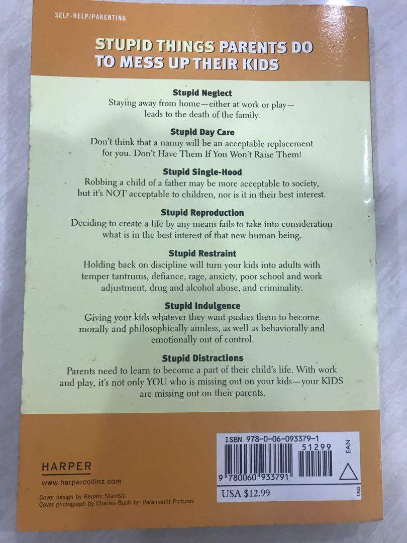 Stupid Things Parents Do To Mess Up Their Kids Books Household Hints Agreena Com