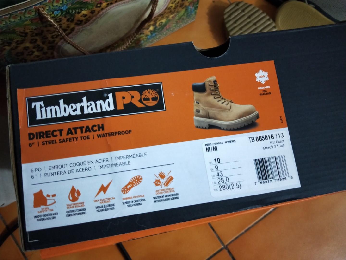 Timberland Pro 65016 6 M US10 UK9 EU43 28CM