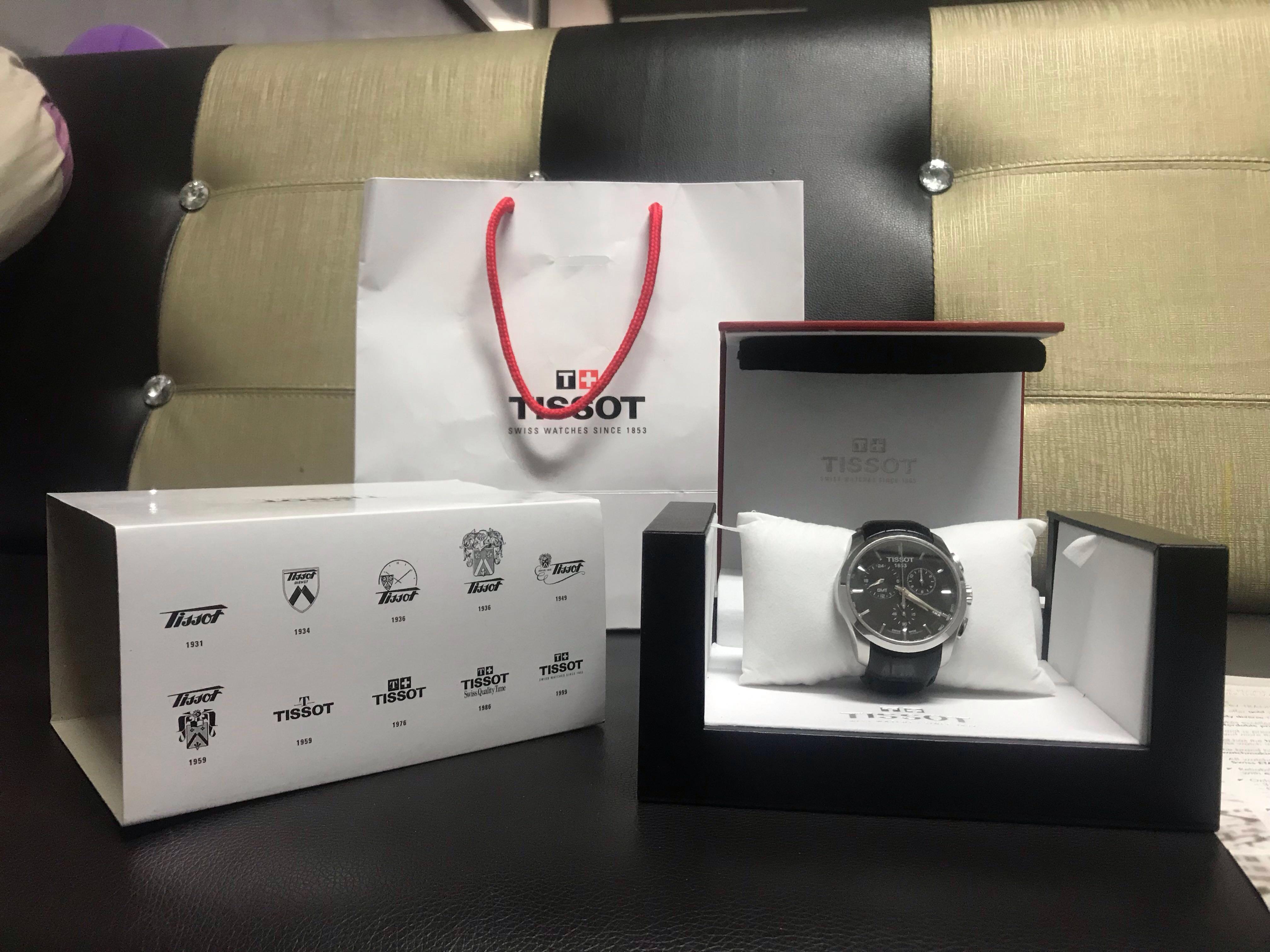 Tissot couturier on sale gmt price