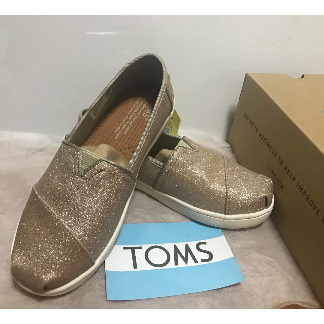 Toms rose gold glimmer 2025