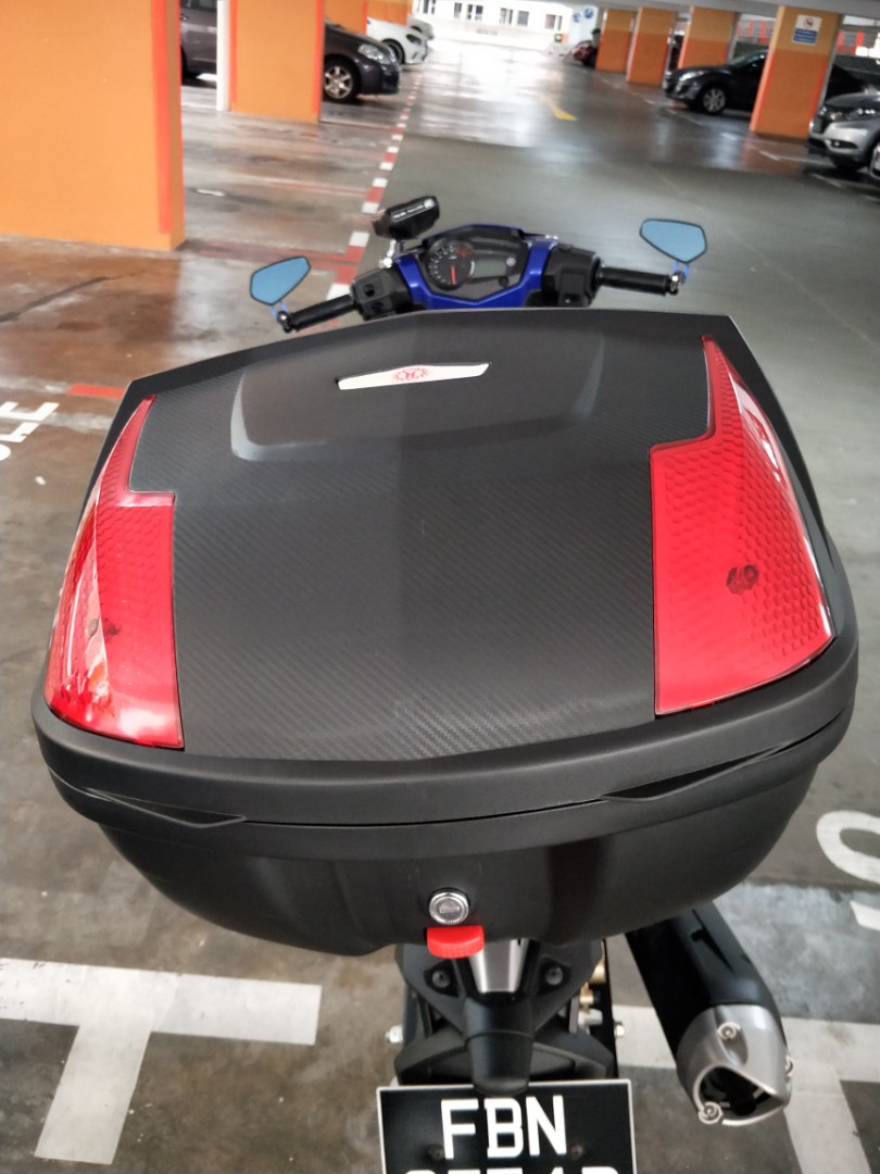 Top Box and Rack, Motorcycles, Motorcycle Accessories on Carousell