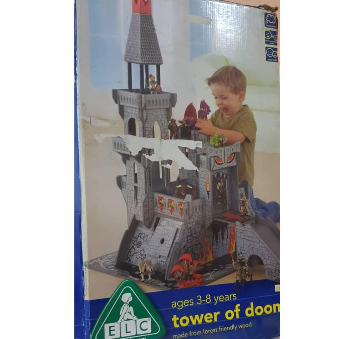 Elc tower of doom wooden castle top