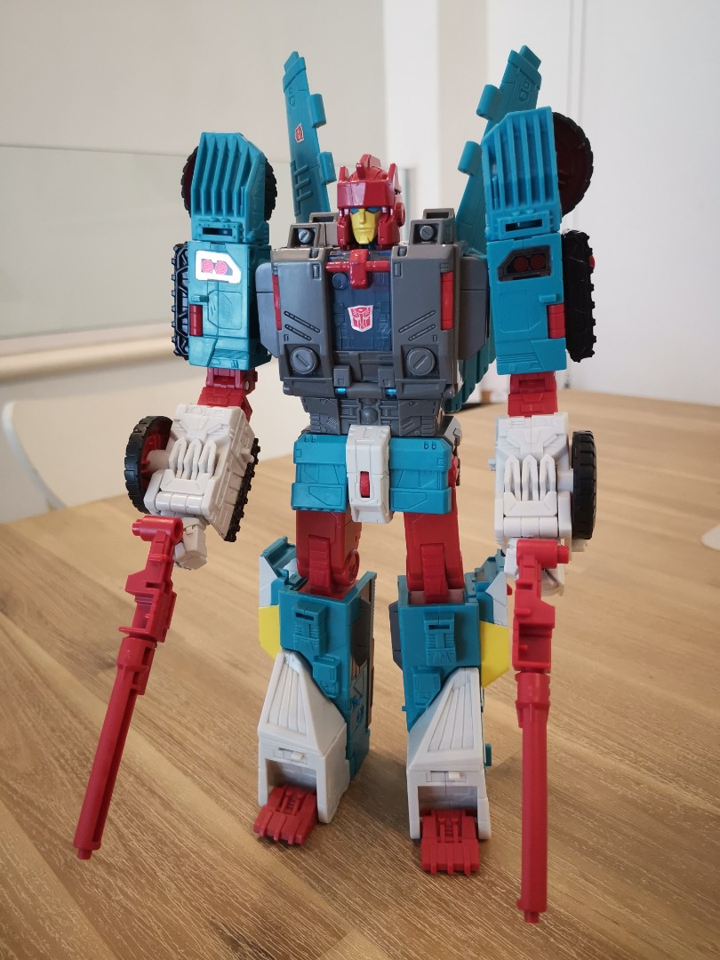 Transformers Titans Return Chaos on Velocitron Quickswitch Complete, Hobbies & Toys, Toys