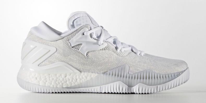adidas crazylight boost low white