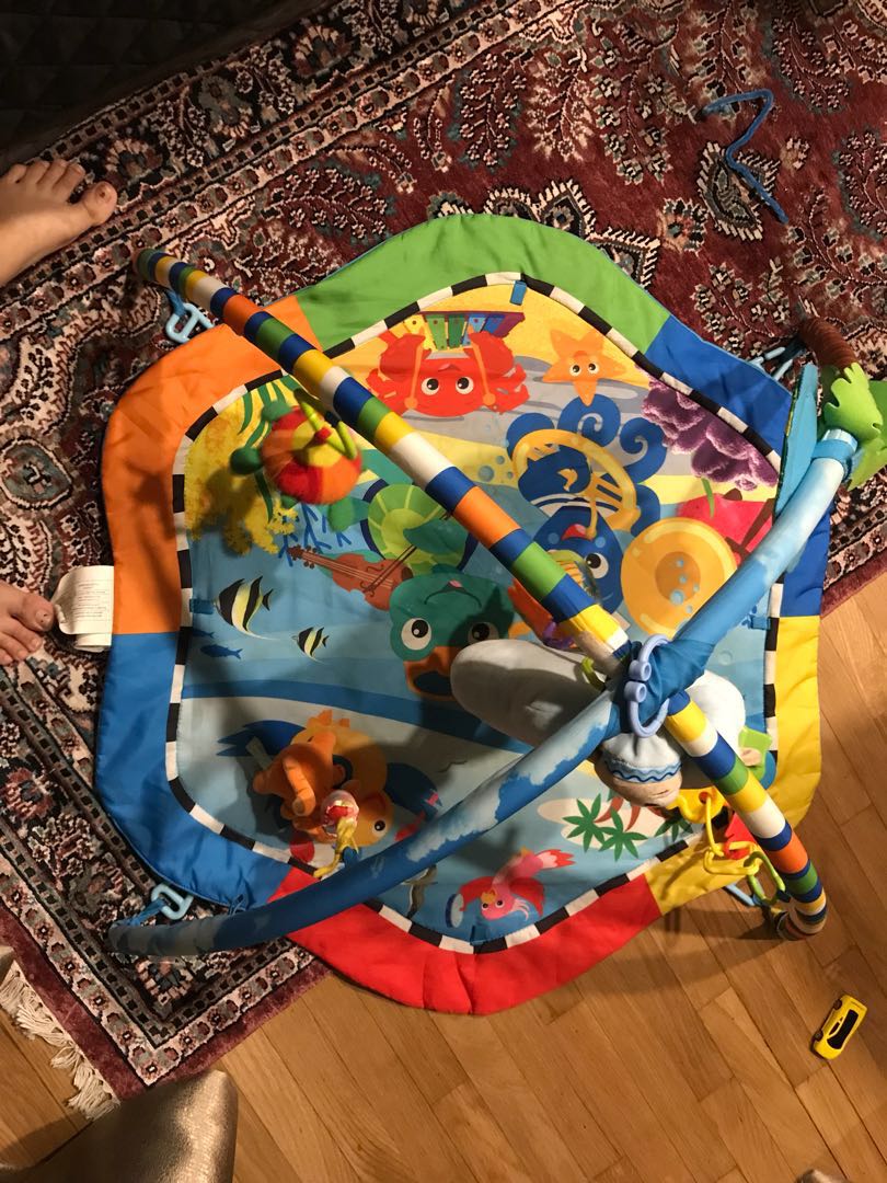 under the sea baby play mat
