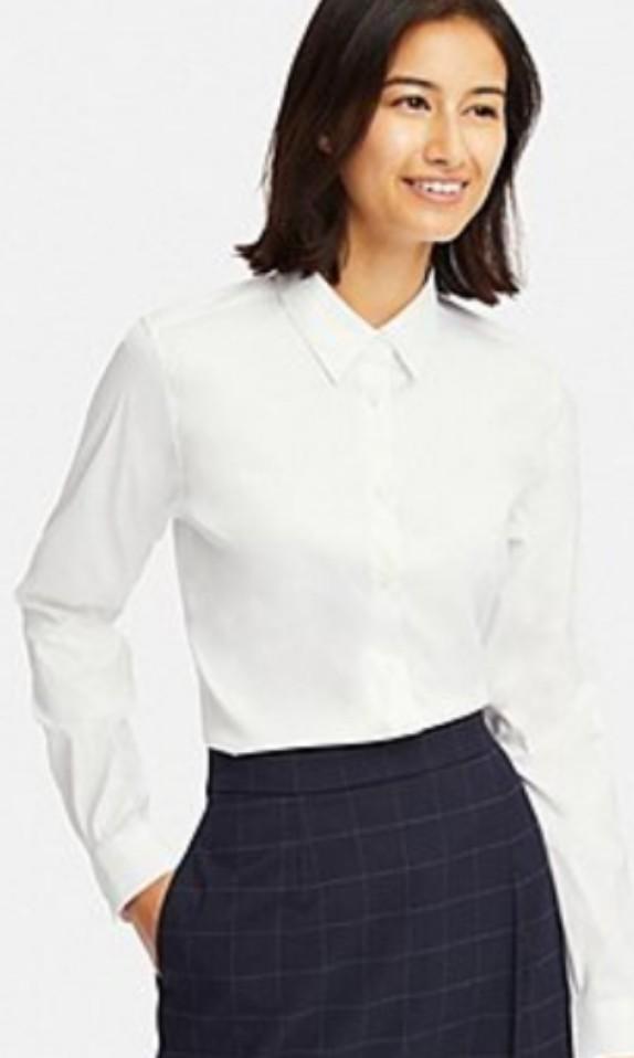 White formal shirt female Clearance