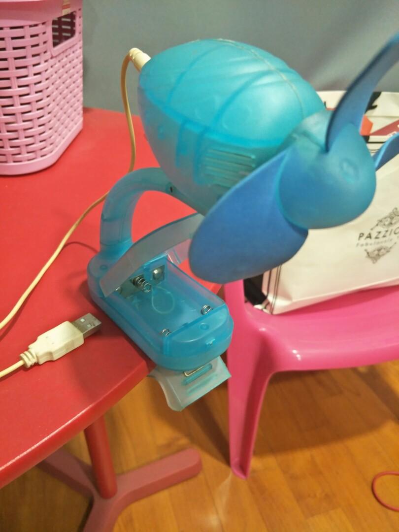 USB CLIP FAN, Furniture & Home Living, Lighting & Fans, Fans on Carousell