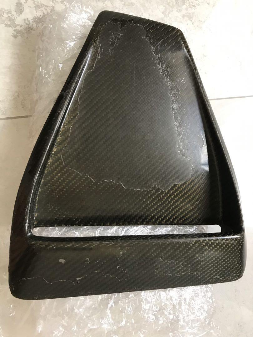 used hood scoops for sale on Used Evo X 10 Replica Varis Carbon Fiber Air Hood Scoop Car Accessories Accessories On Carousell