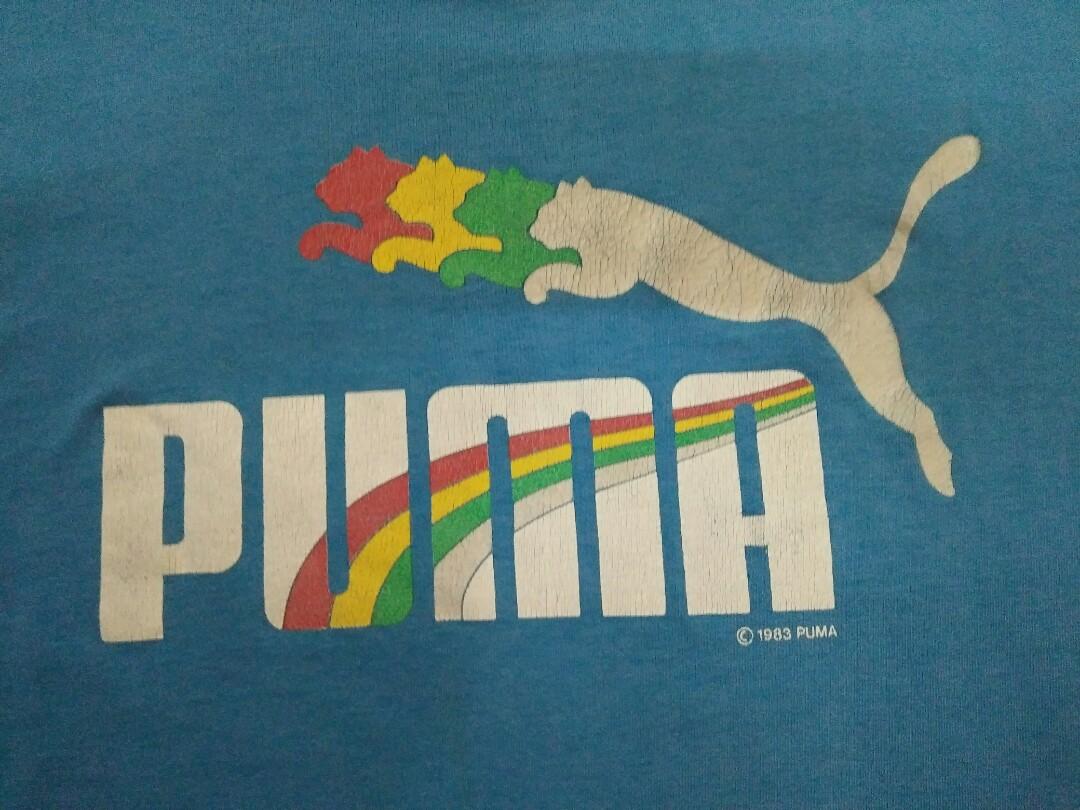 Puma rainbow shirt top