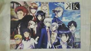 K Project Anime Posters