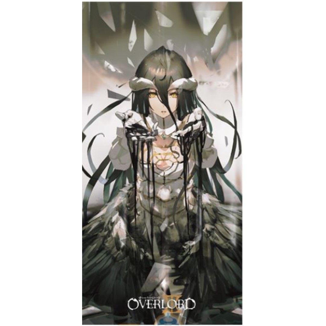 Get Wallpaper 60cm X 120cm Overlord Iii Premium Bath Towel Albedo Sega For iPhone