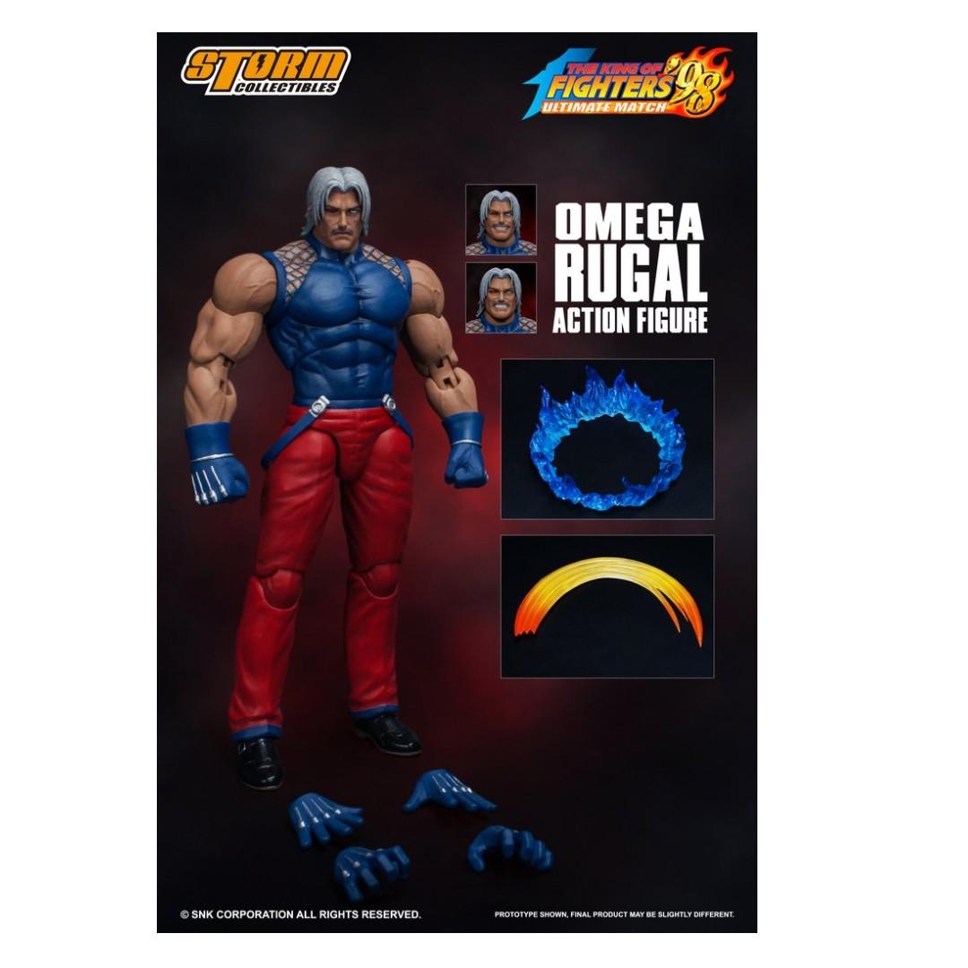 全新未開封現貨STORM COLLECTIBLES 1/12 OMEGA RUGAL 怒加拳王THE KING