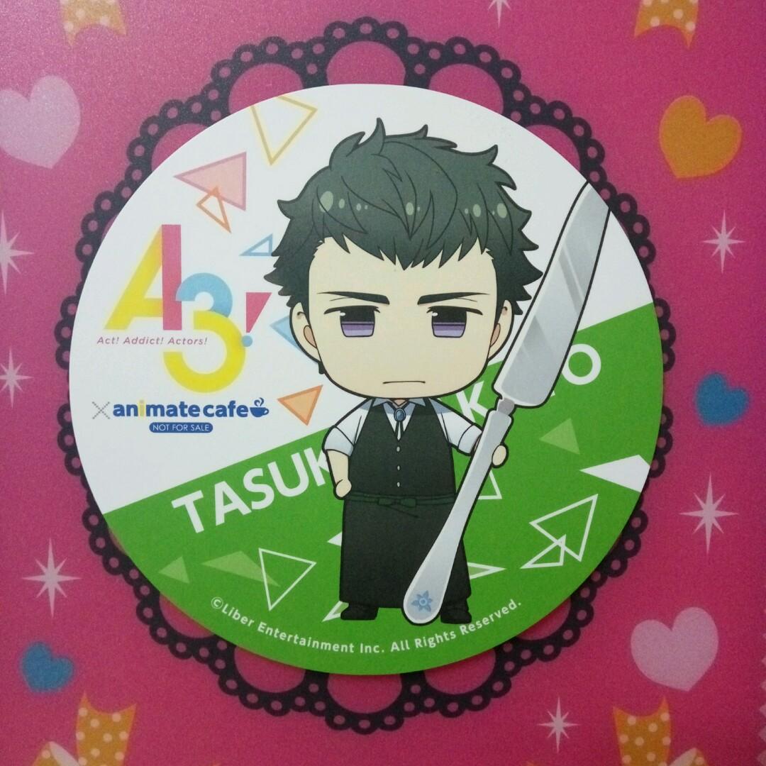 A3 高遠丞杯墊youme Cafe Animate Cafe 玩具 遊戲類 玩具 Carousell