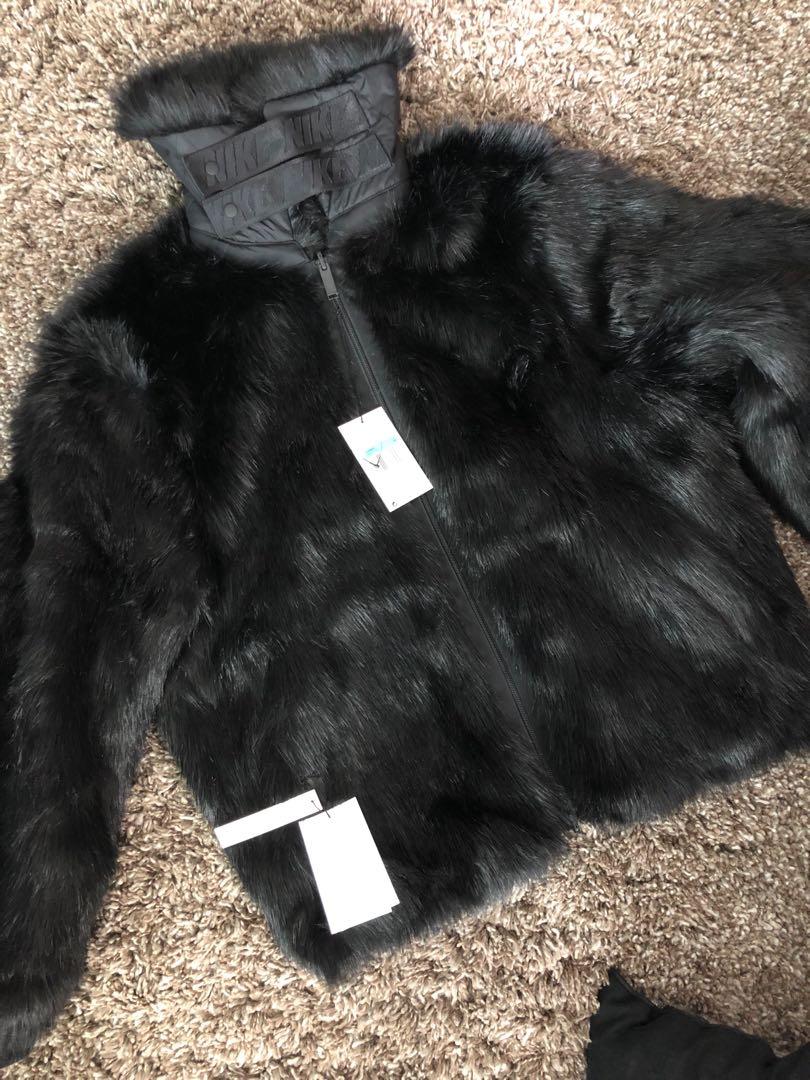 Ambush x Nike Faux Fur Jacket Men s Fashion Coats Jackets and