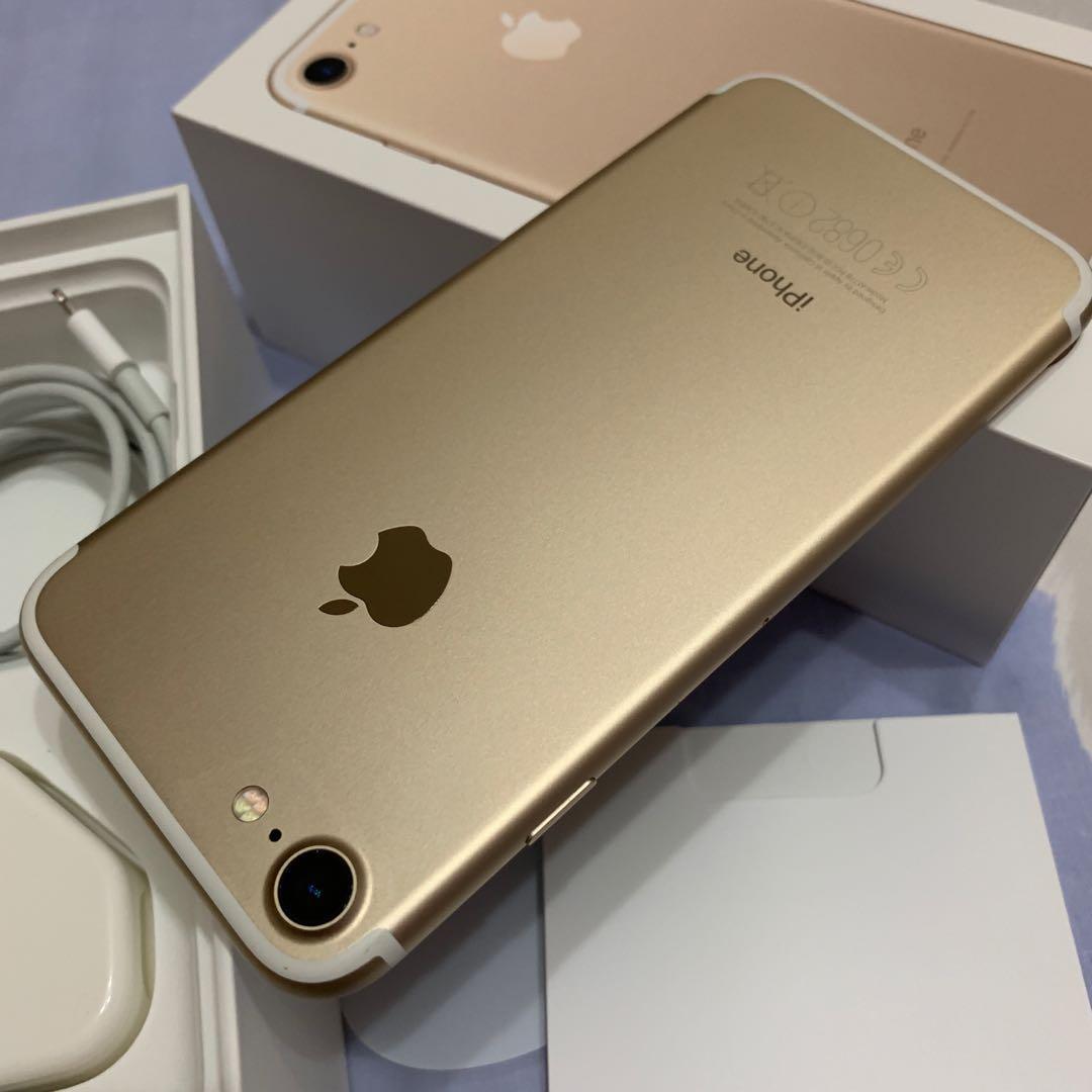 Apple iPhone 7 32GB Gold colour with original box, Mobile Phones 