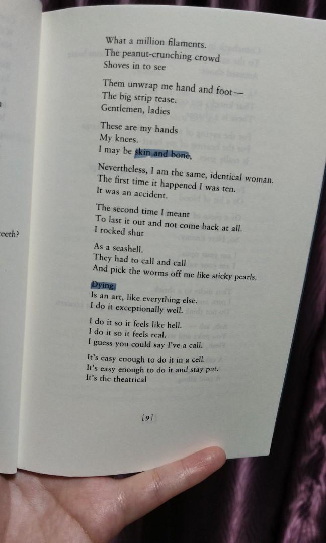 Ariel poem collection by Sylvia Plath, Books & Stationery, Textbooks, Tertiary on Carousell Ariel poem collection by Sylvia Plath, Books & Stationery, Textbooks, Tertiary on Carousell