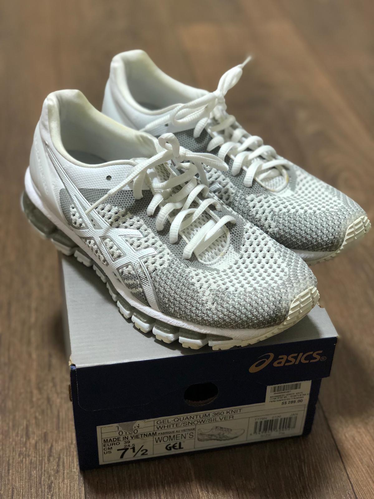 Asics gel quantum 360 knit blanche top