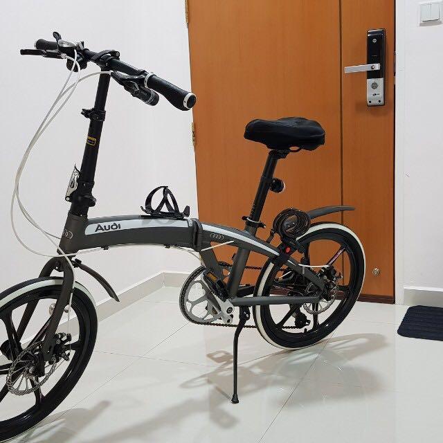 audi foldable bicycle