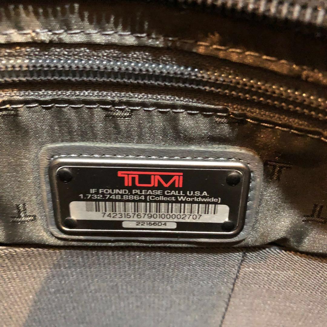 Authentic Tumi Men Ballistic Nylon Briefcase Messenger Bag With ID Tag ...