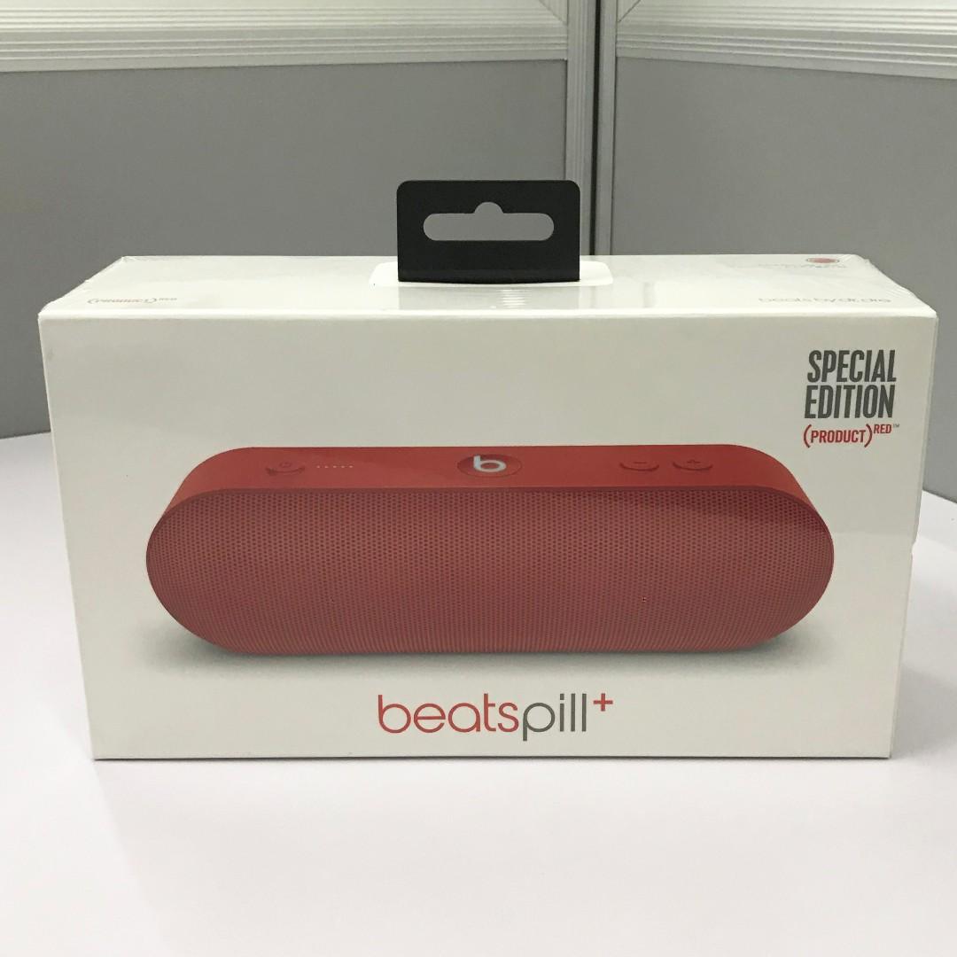 beats pill plus special edition red