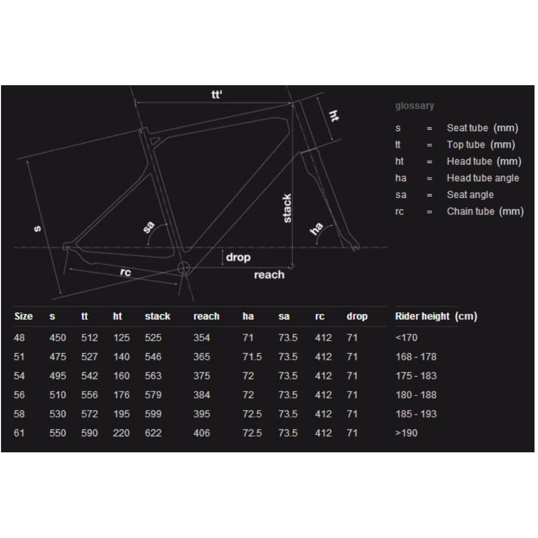 Bmc granfondo hotsell gf02 size chart