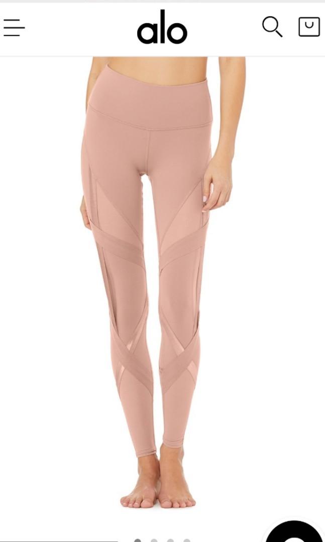 BN Alo Yoga High Waist Bandage Legging Women s Fashion Activewear on Carousell