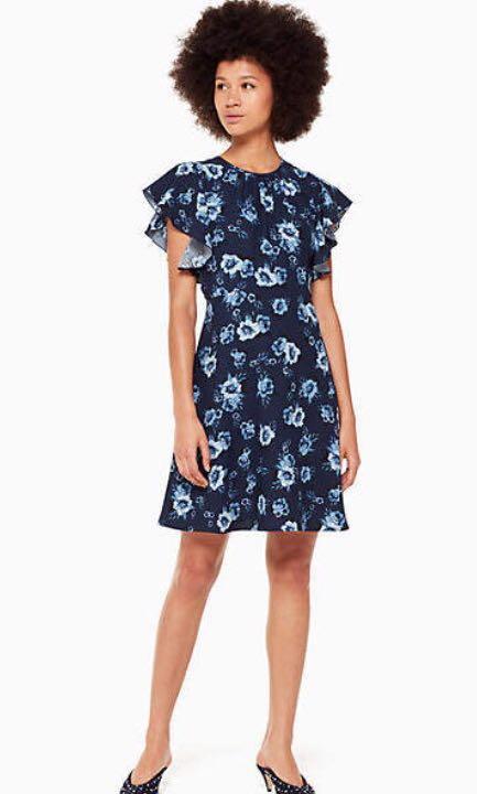 BNWT Authentic Kate Spade Prairie Rose Crepe Dress Women s Fashion Muslimah Fashion Dresses on Carousell