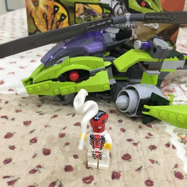 Ninjago snake helicopter sales