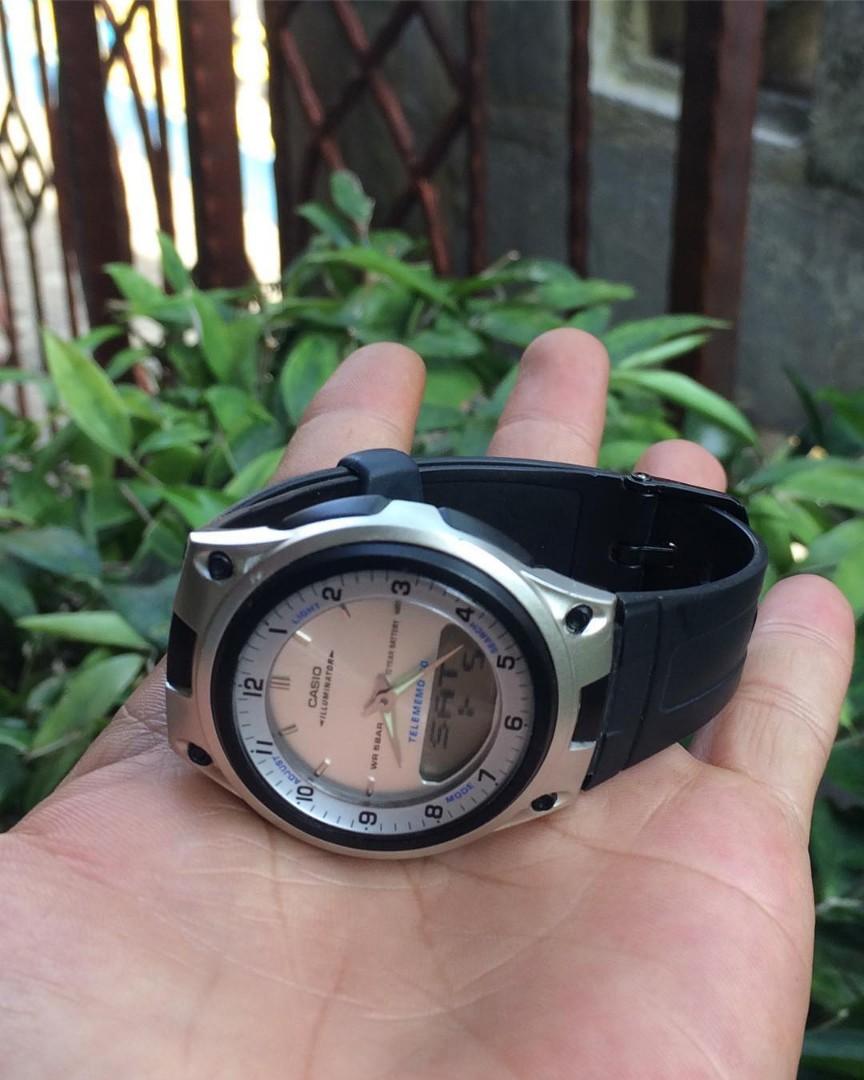 Casio AW-80 Original, Fesyen Pria, Jam Tangan di Carousell