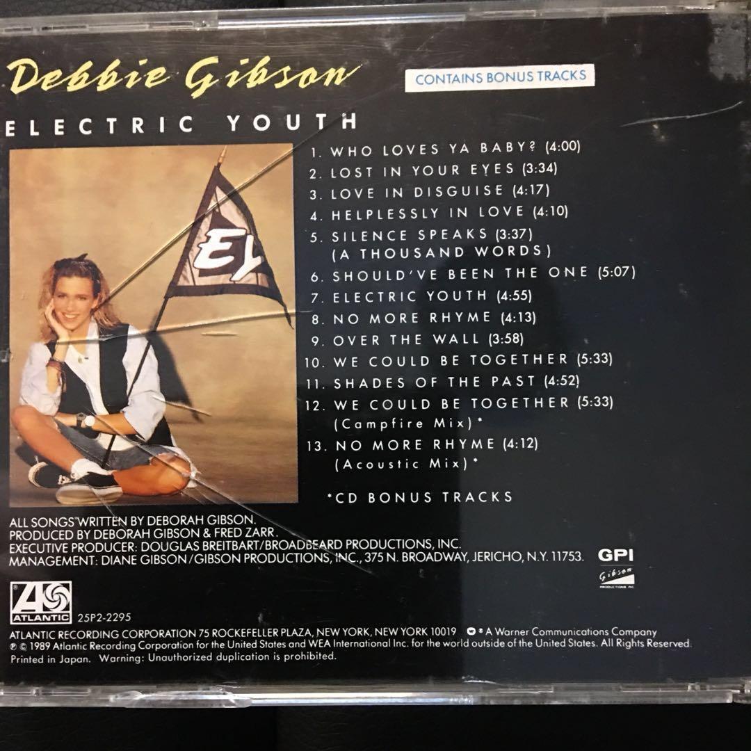【CD Sale】Japan Debbie Gibson Electric Youth CD, Hobbies & Toys, Music