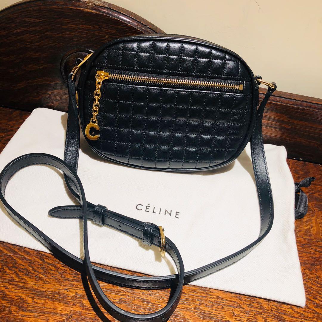 Small c charm bag celine on sale