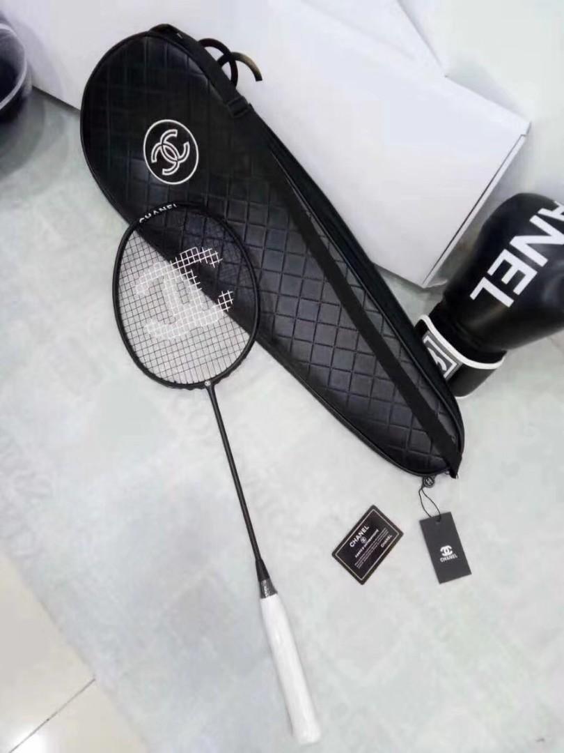 Chanel Badminton Racket, Sports Equipment, Sports and Games, Racket and Ball Sports on Carousell